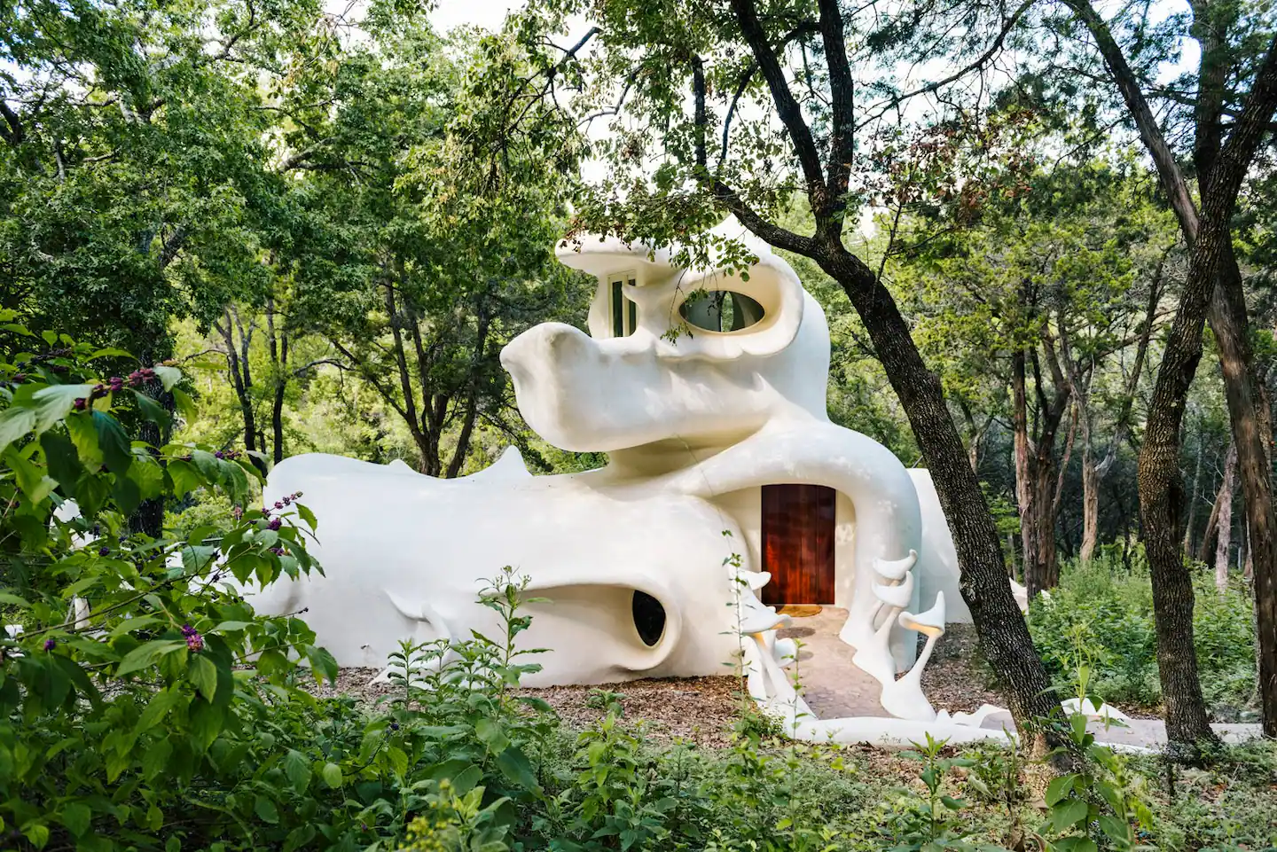 Stay In A Giant Seashell: The Bloomhouse By Lodgewell