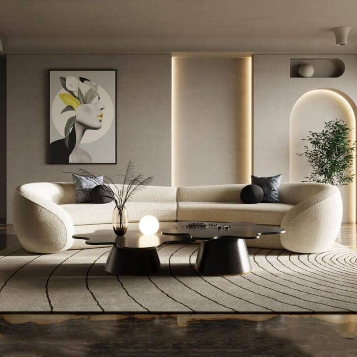 Trendspotting: Curved Sofas That Will Give A Stylish Twist To Your Room ...
