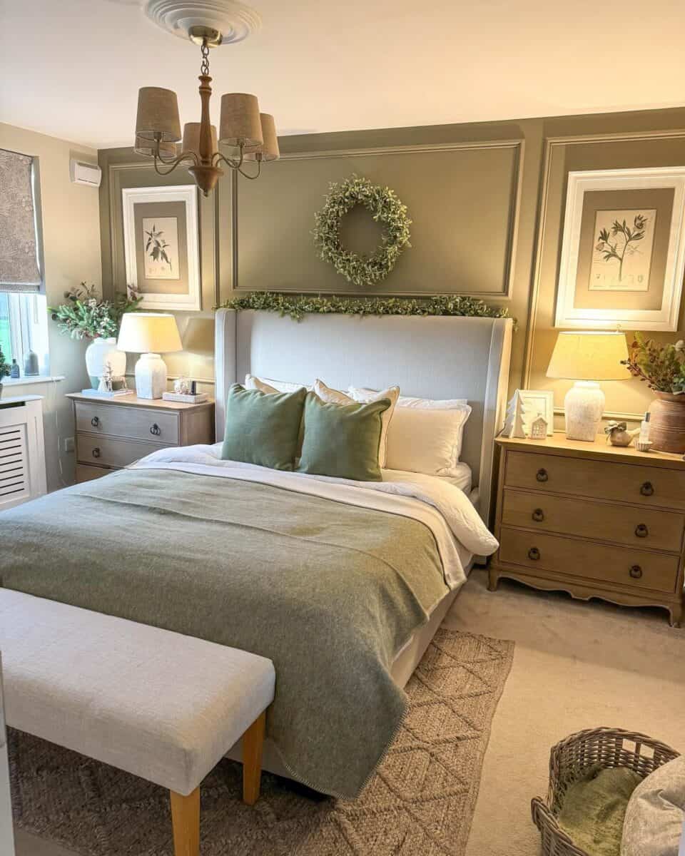 Green Bedroom Ideas That Will Bring a Burst of Life to Your Walls ...