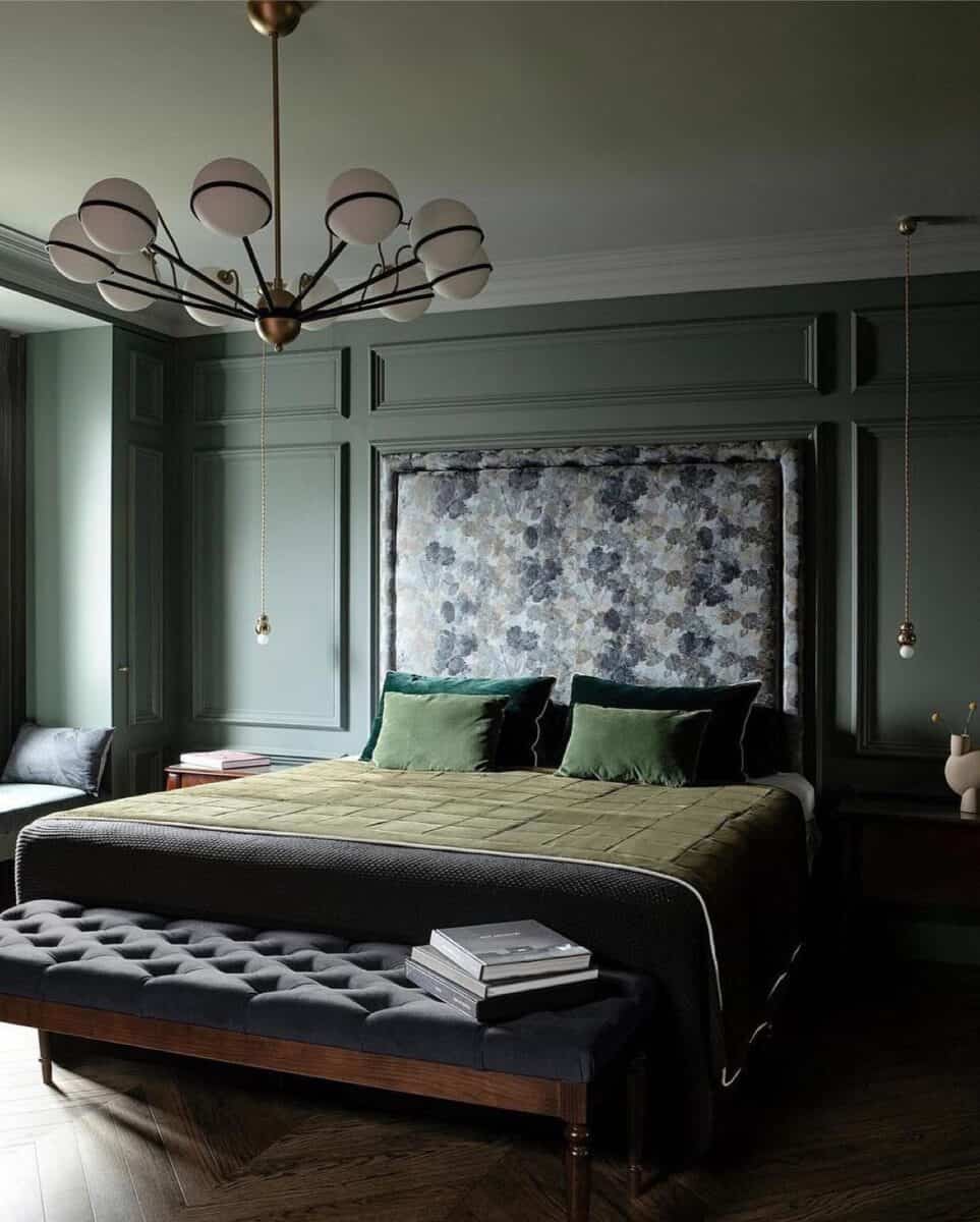 Green Bedroom Ideas That Will Bring a Burst of Life to Your Walls ...