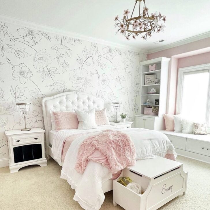 The Most Beautiful Bedroom Ideas For Girls – Girlie Designs – DecoFond