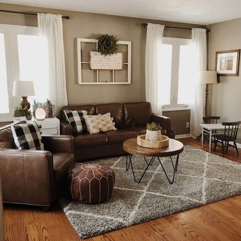 Grey And Brown Living Room Ideas – Superior Combinations – DecoFond