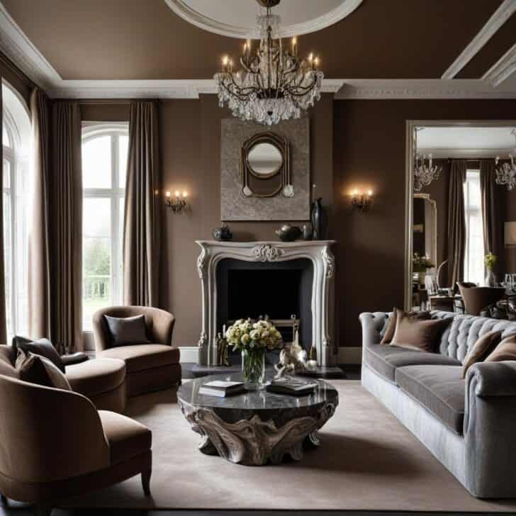 Grey And Brown Living Room Ideas – Superior Combinations – DecoFond