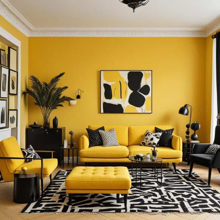 Yellow Living Room Ideas To Brighten Up Your Home DecoFond