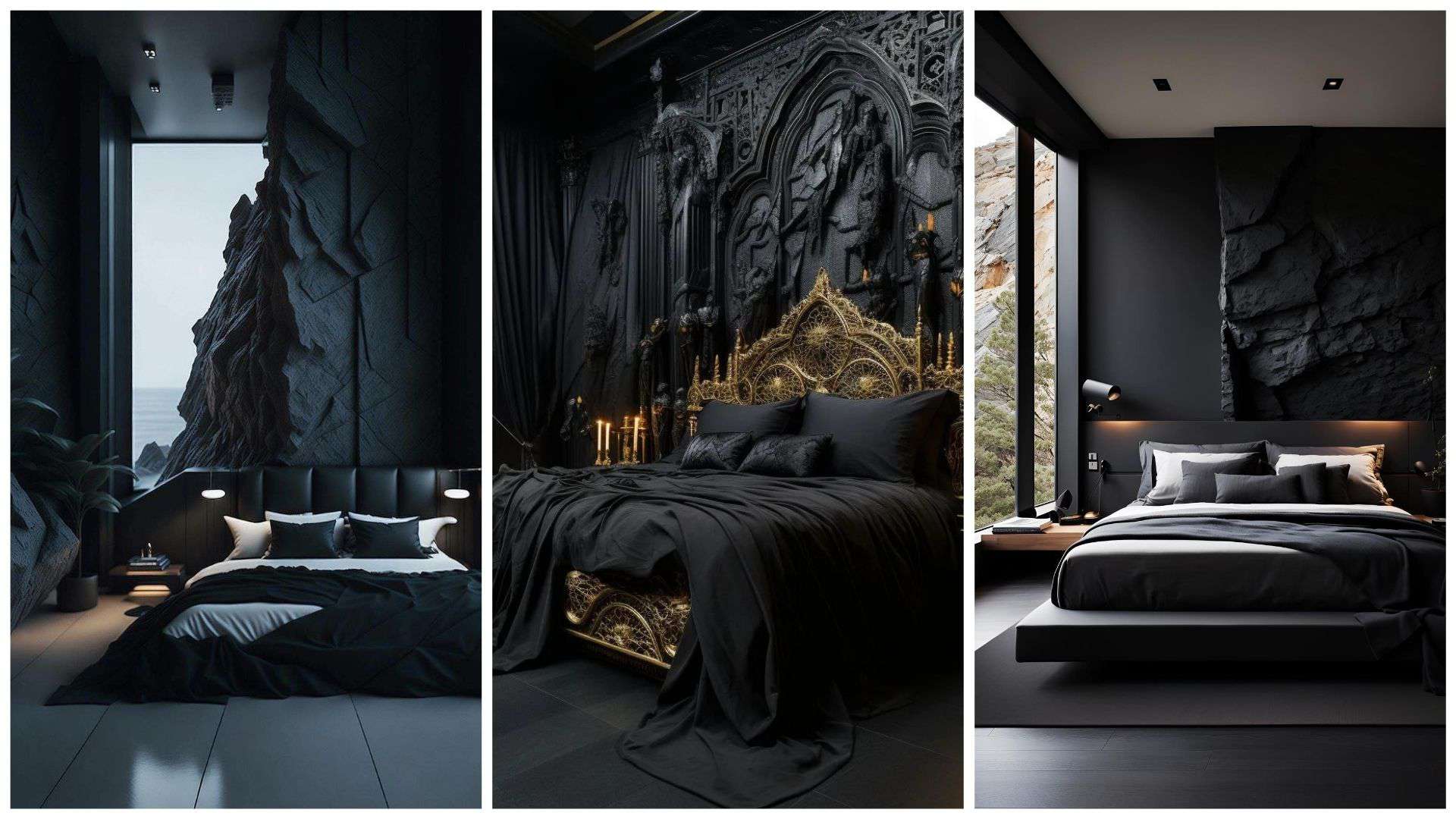 Light to Night: 16 Dark Bedrooms for a Moody and Chic Aesthetic