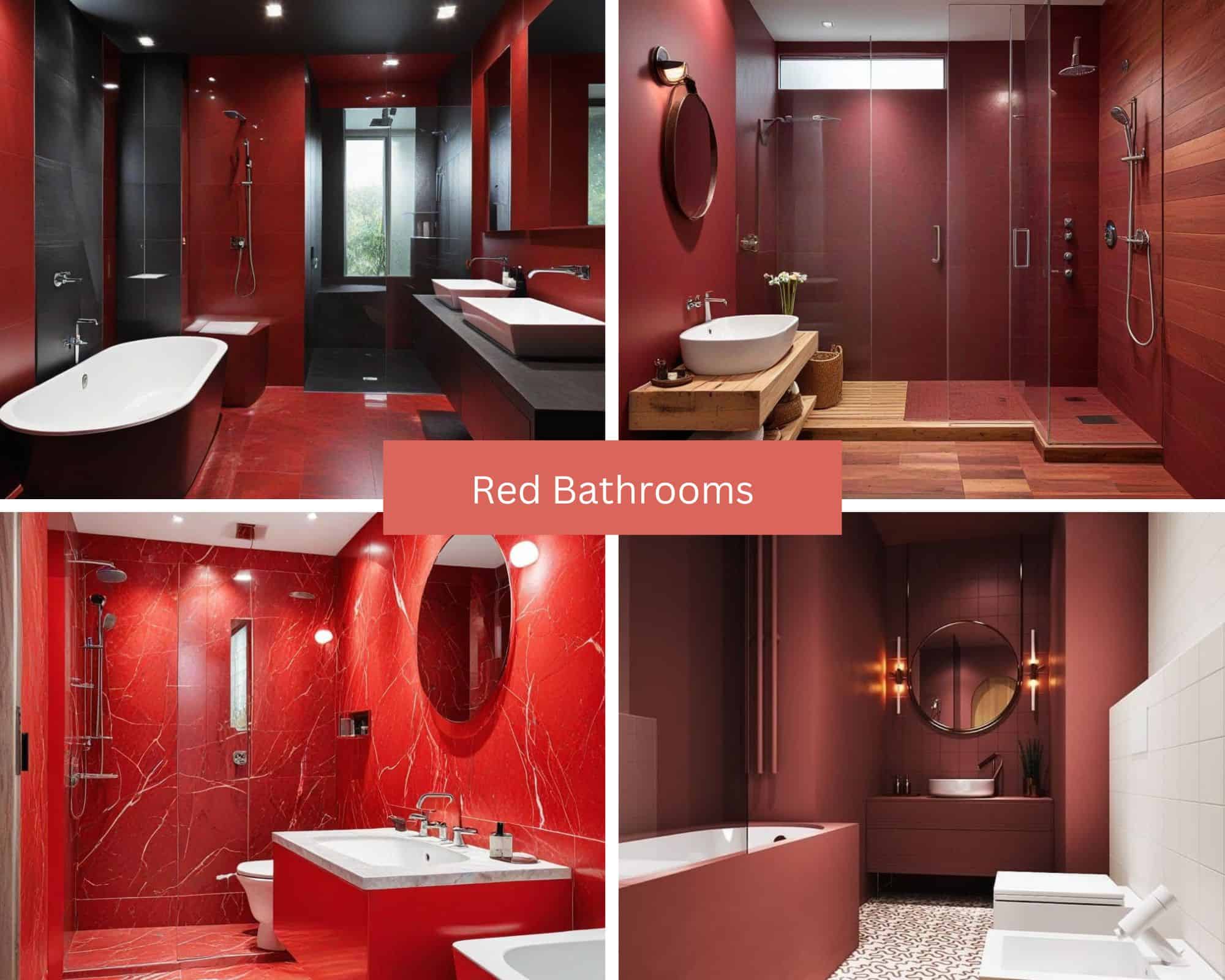 red-bathrooms