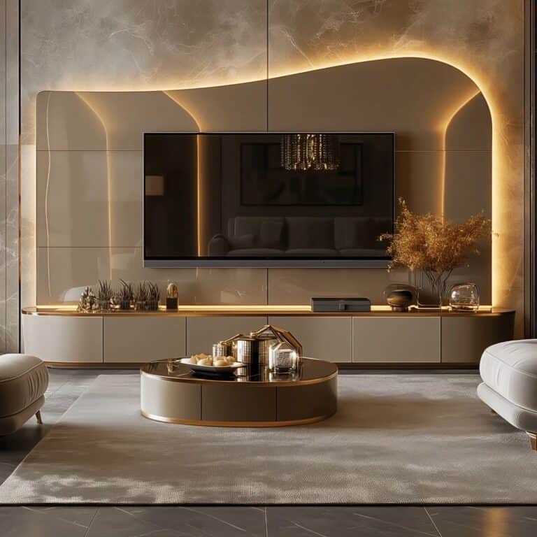 Designing the Ultimate TV Wall: 20 Ideas for a Sleek Space – DecoFond