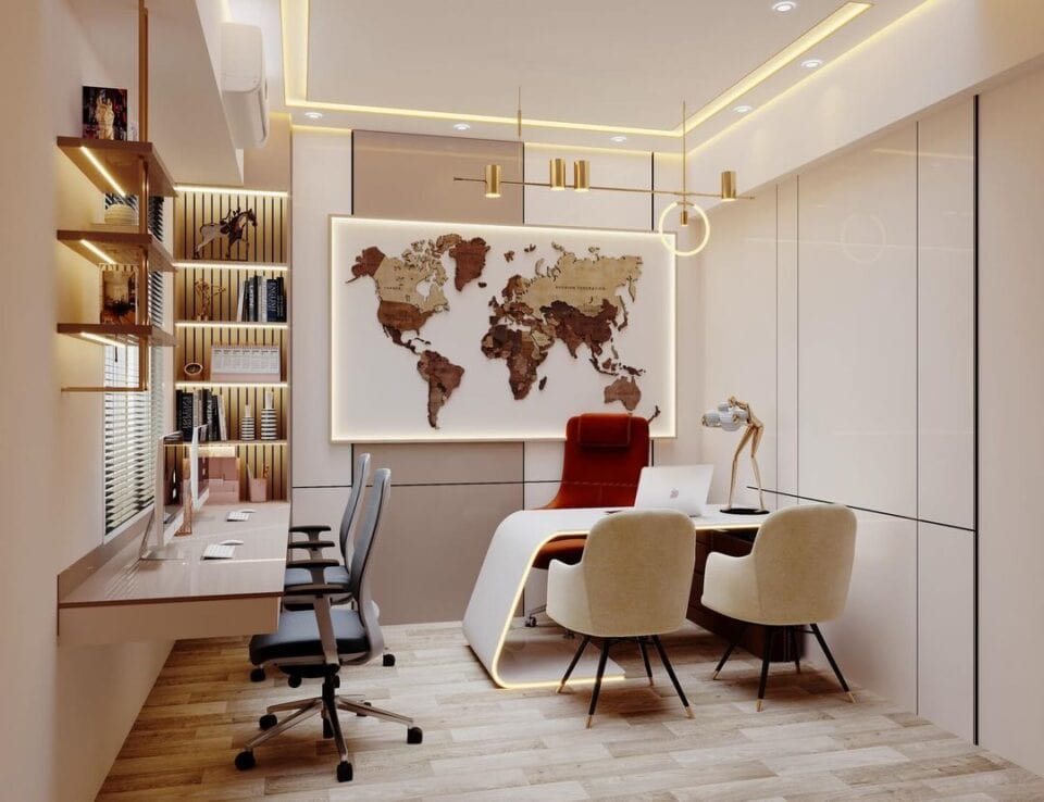 Work In Style: 22 Office Decor Ideas For A More Inspiring Workspace ...