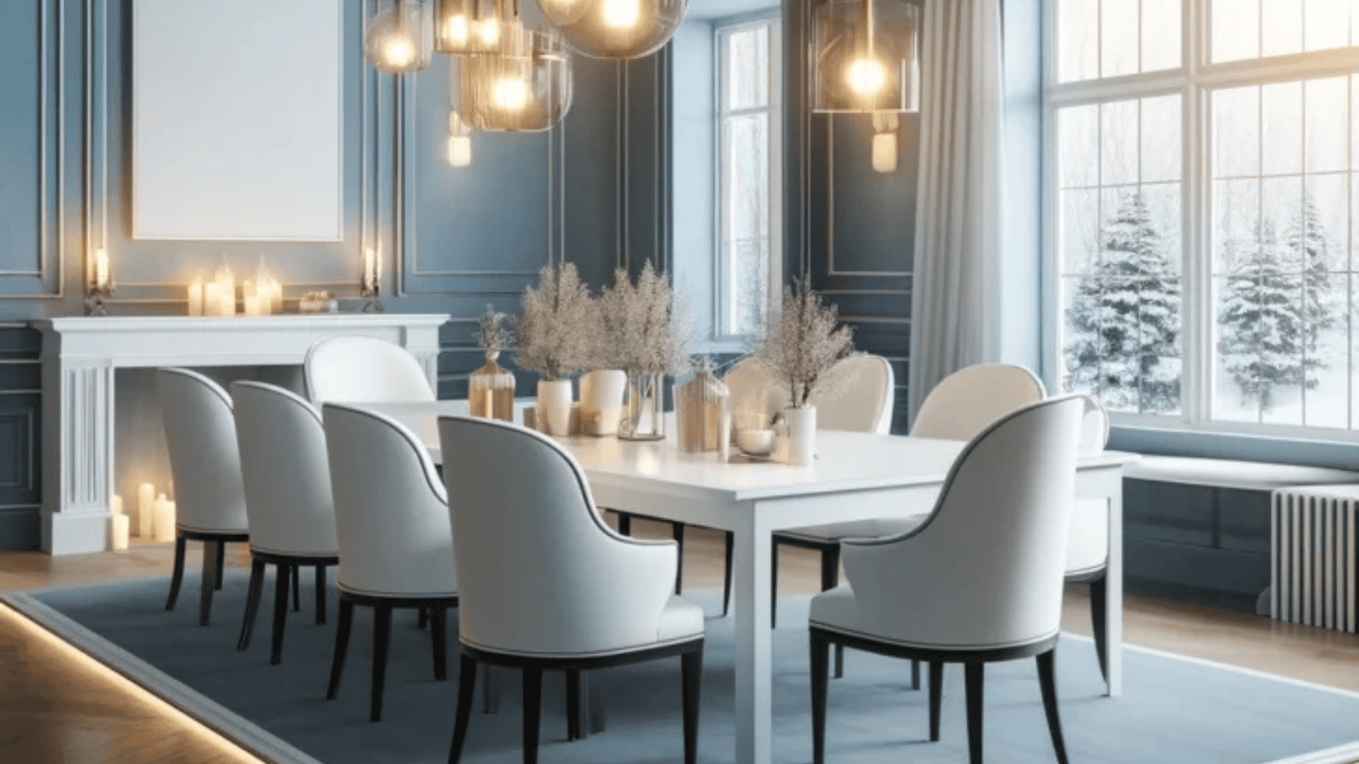 16 Elegant Blue And White Dining Room Ideas That Make A Statement