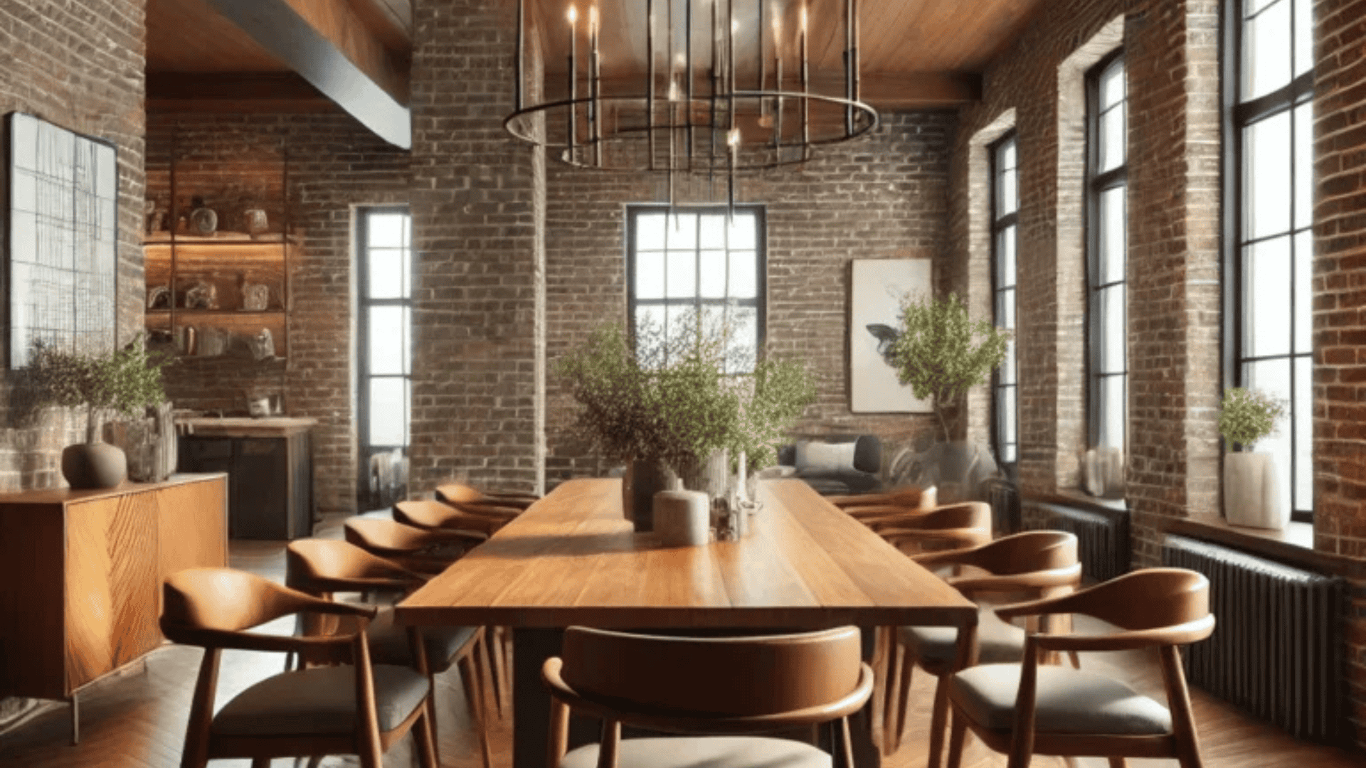 New Style Brick By Brick: 15 Ways A Brick Wall Can Elevate Your Dining Room