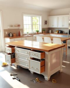 From Scratch: 12 Easy DIY Kitchen Islands You Can Build at Home – DecoFond