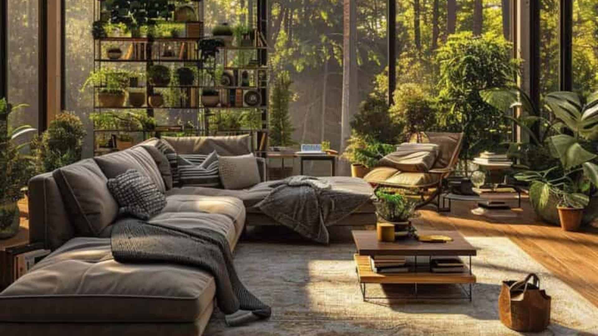 A Green Living Room: Bring Nature Inside