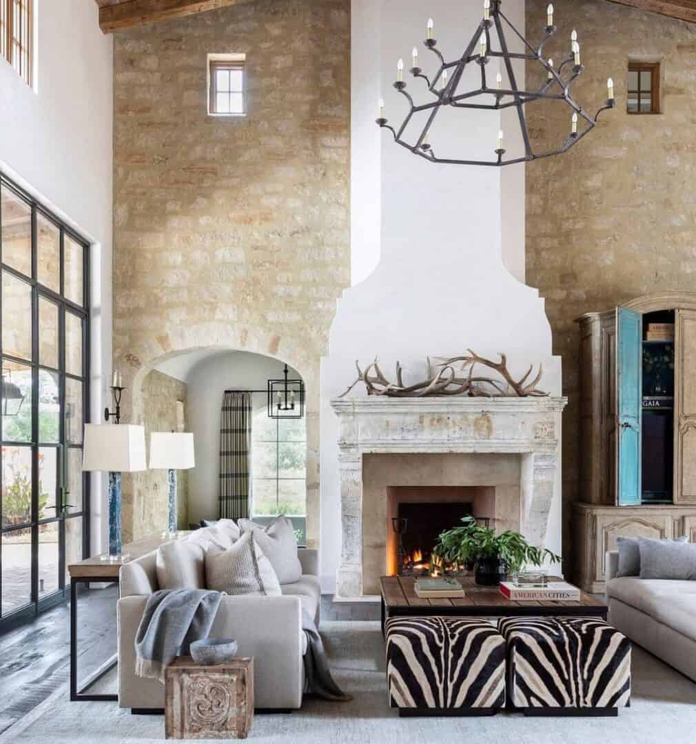 Très Chic: 22 Dreamy French Country Living Room Ideas – DecoFond