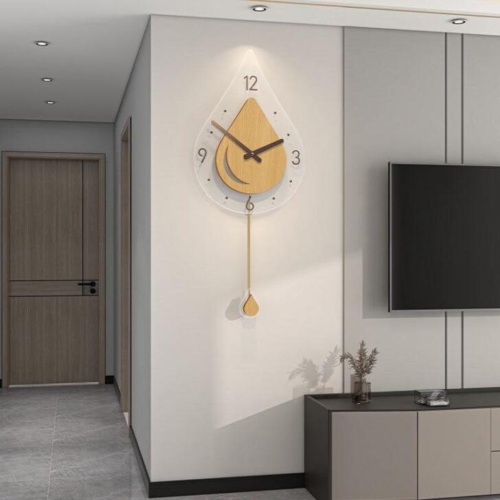 More Than Timepieces: 18 Stunning Long Wall Clocks – DecoFond