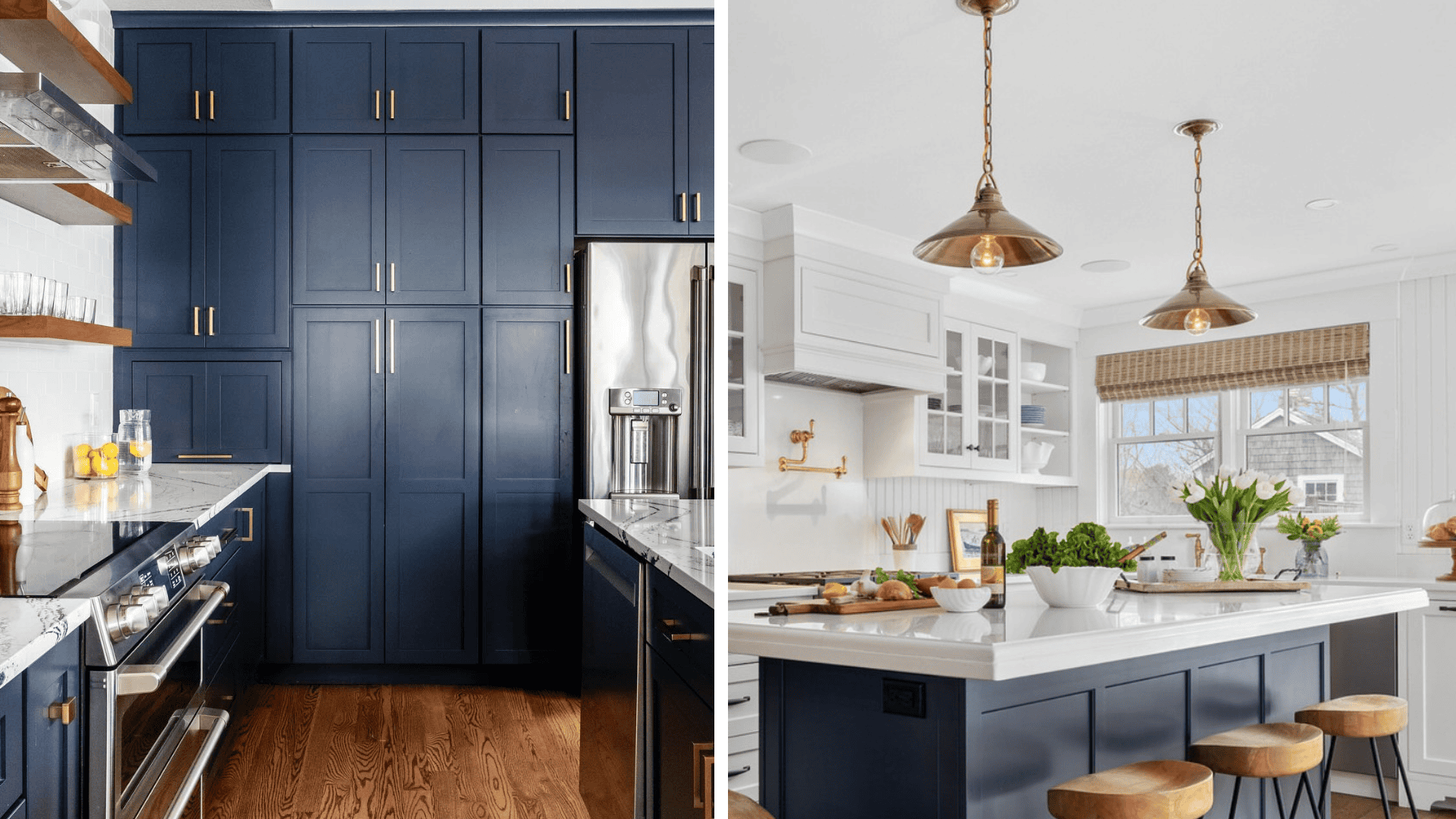 Navy Blue Kitchen Cabinets: 18 Ways You Can Integrate Them For A Classy Look