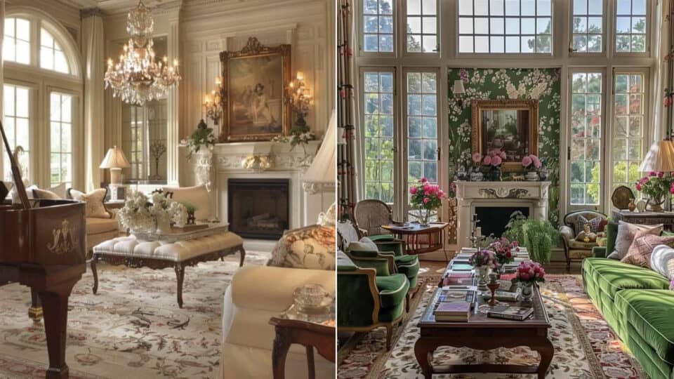 Très Chic: 22 Dreamy French Country Living Room Ideas – DecoFond