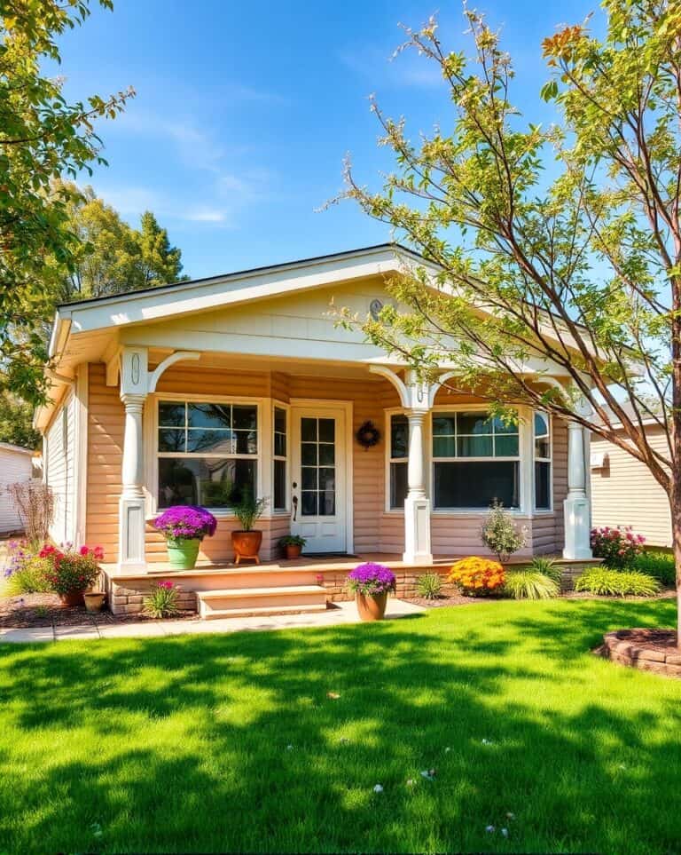 Small But Mighty 27 Single Wide Manufactured Homes That Prove Less is