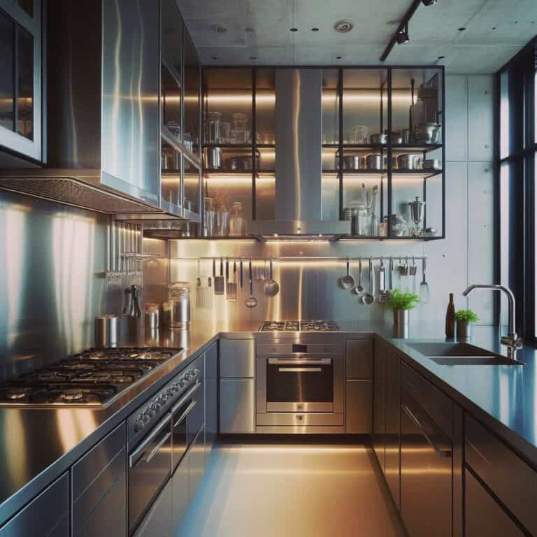 17 Stainless Steel Kitchens – Clean & Modern Cooking – DecoFond