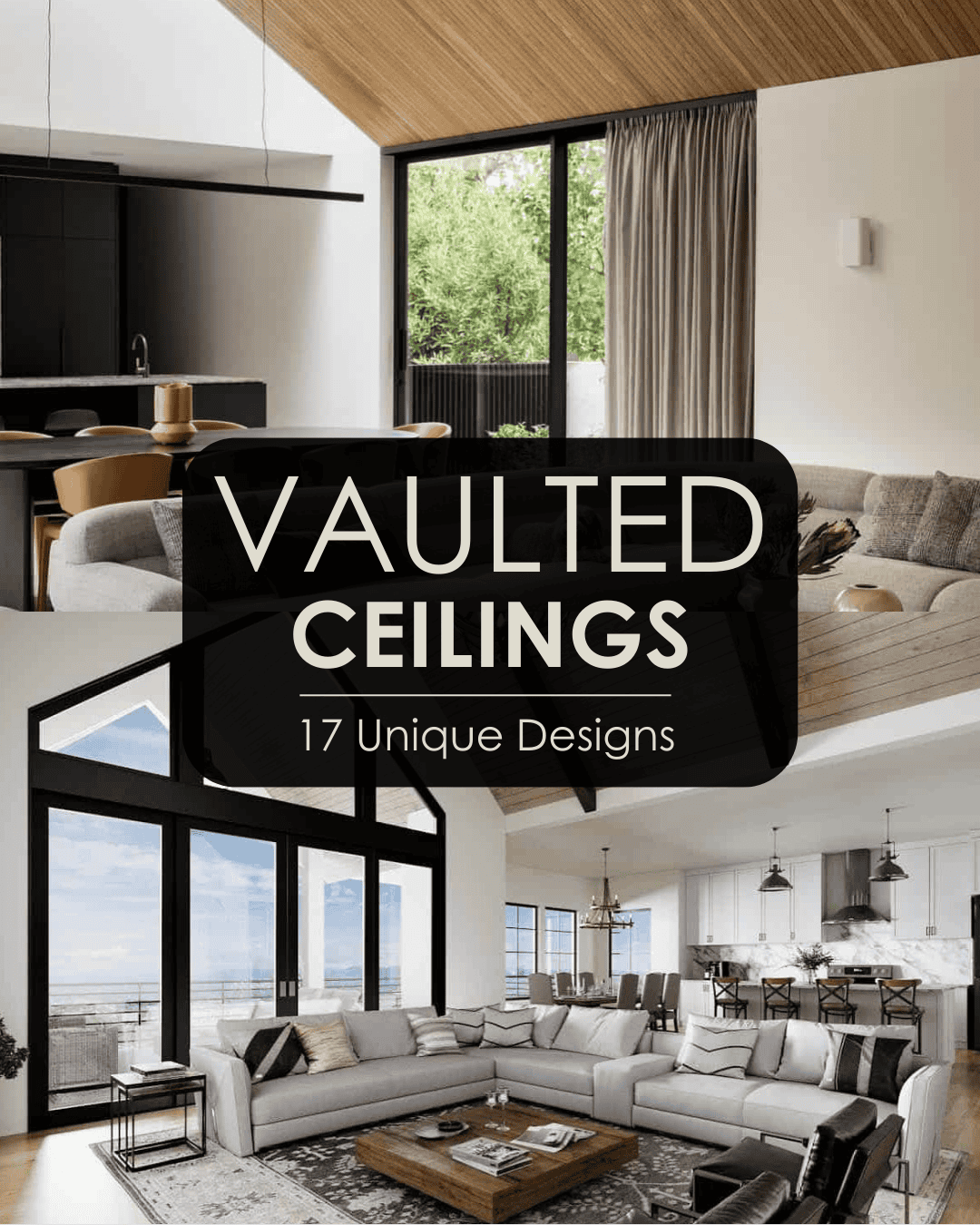 High Design: 17 Living Rooms That Make the Most of Vaulted Ceilings ...