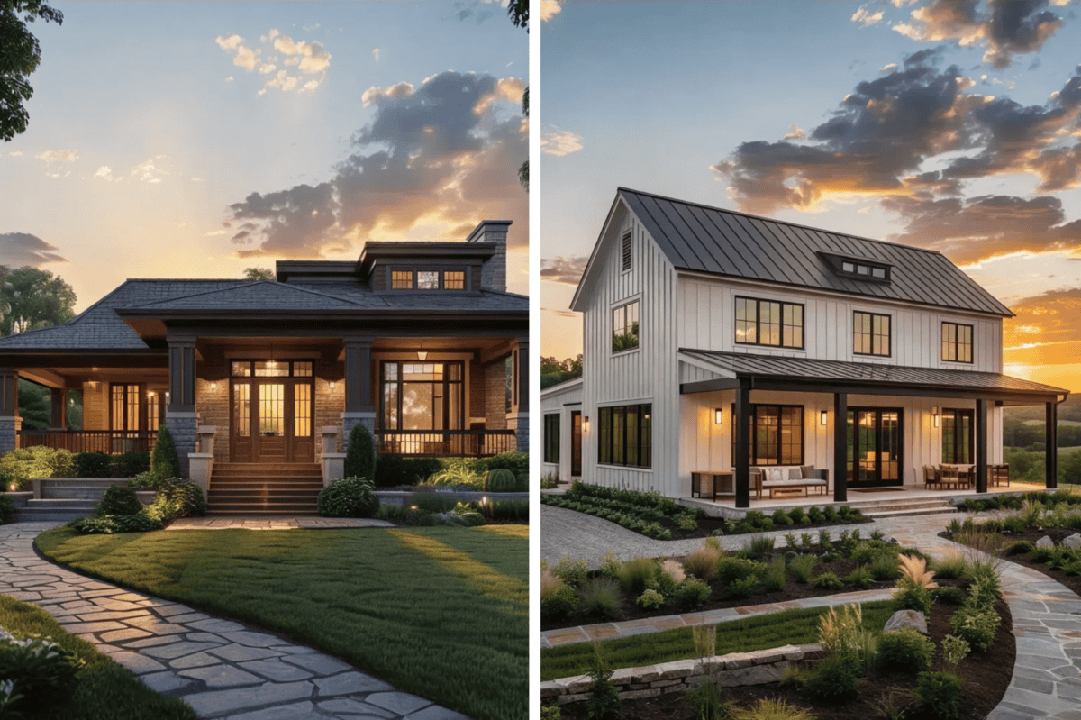 Curb Appeal Through the Ages: 100 Years of Home Exteriors That Still ...