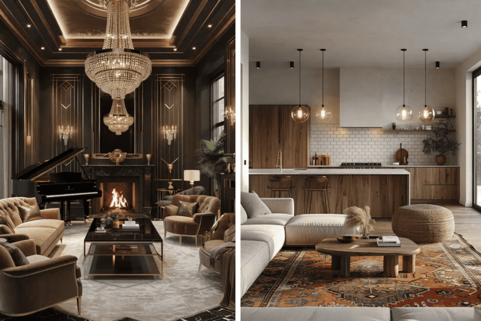 The Cool, the Cringe, and the Carpeted: 100 Years of Interior Design ...