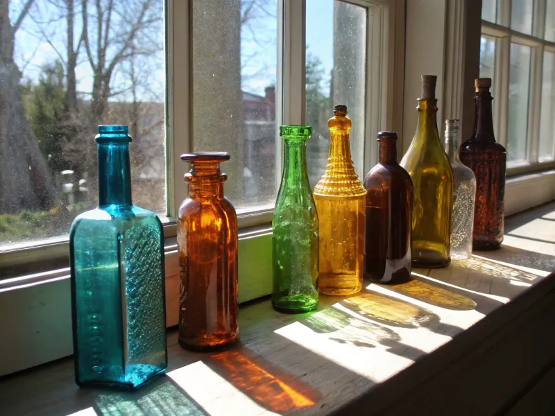 Antique Glass Bottles