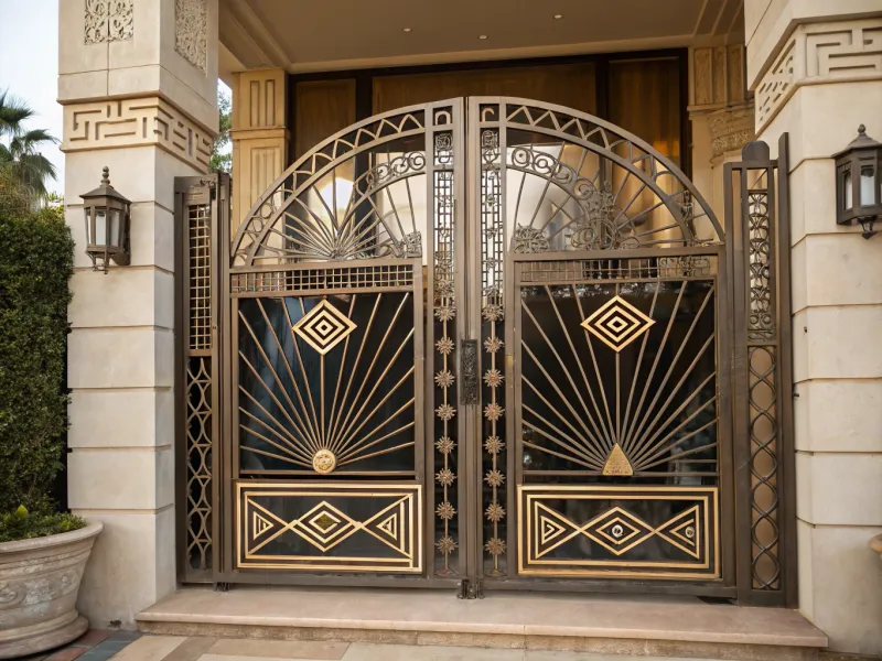 Art Deco Inspired Gate