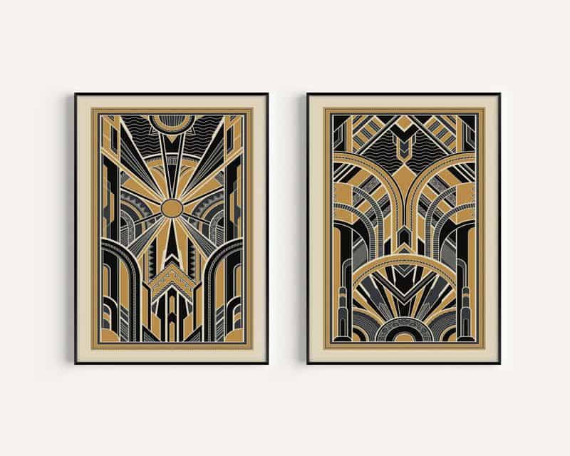 Art Deco Wall Art