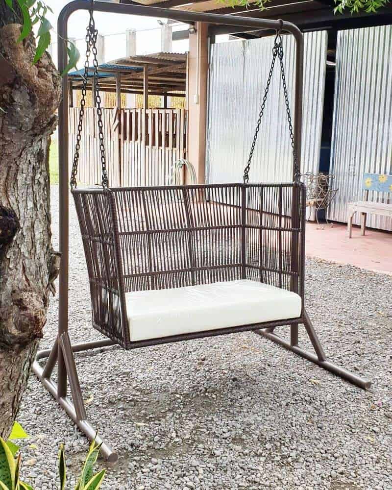 Double Seater Garden Swing