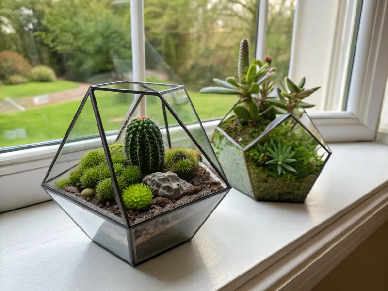 Geometric Terrariums