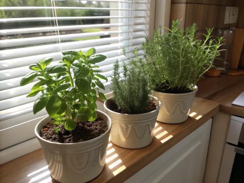 Herb Planter Trio