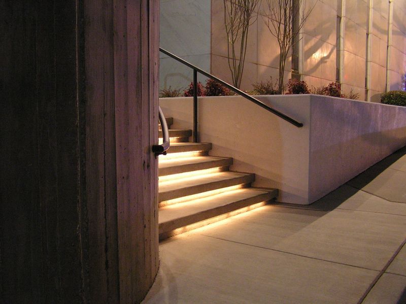 LED-Illuminated Steps