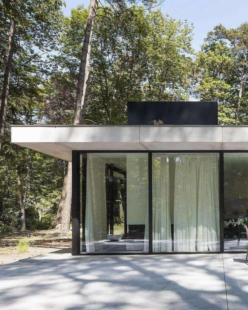 Modern Glass Pavilion