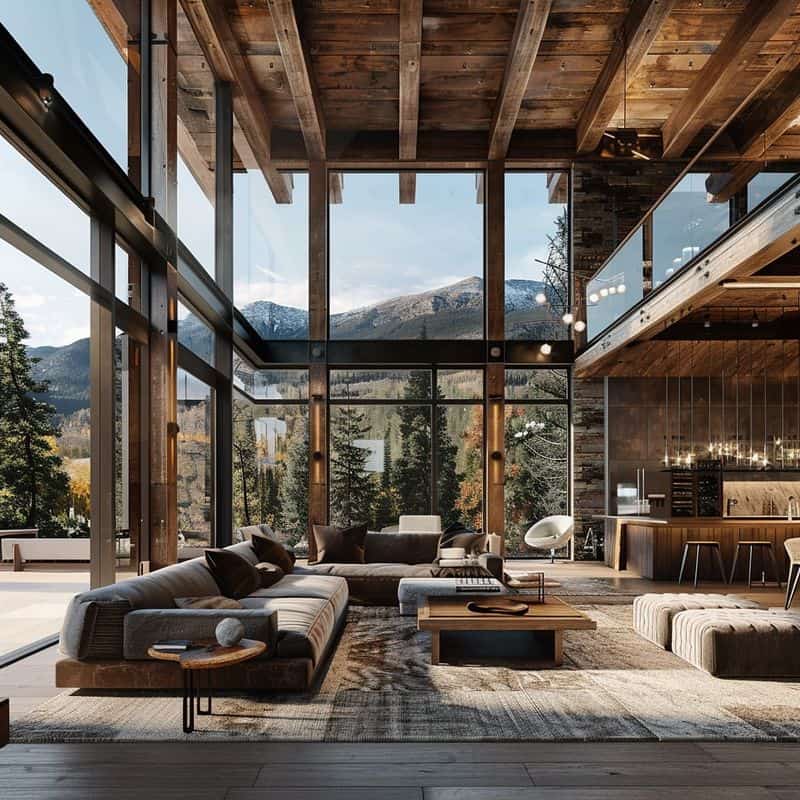 Modern Rustic Cabin