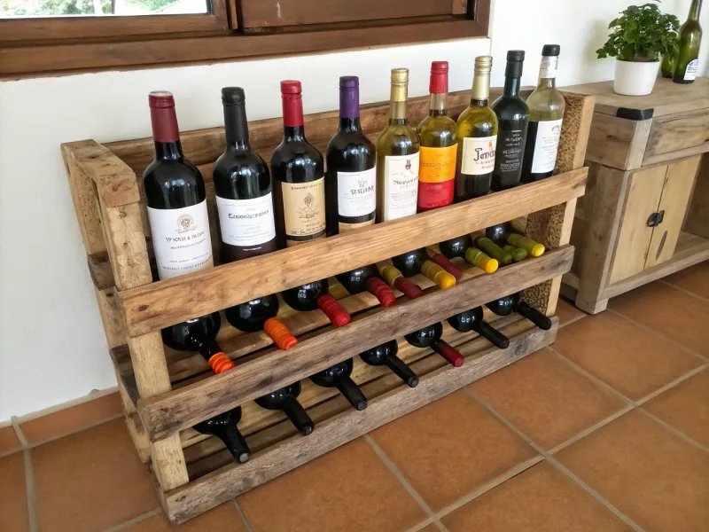 Pallet Wine Rack