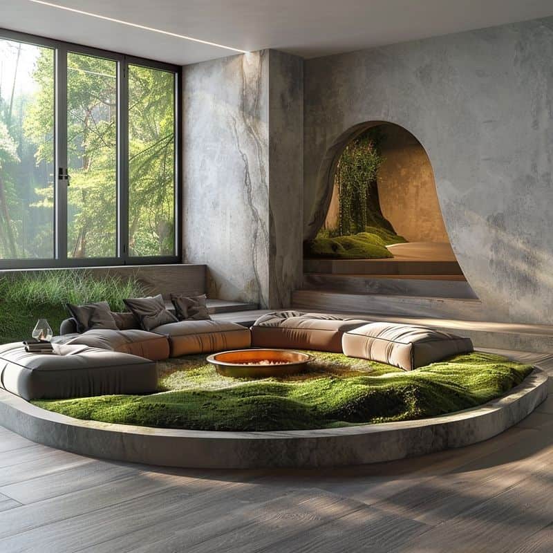 Sunken Living Rooms