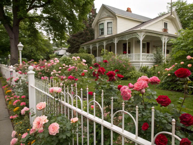 Victorian Rose Garden