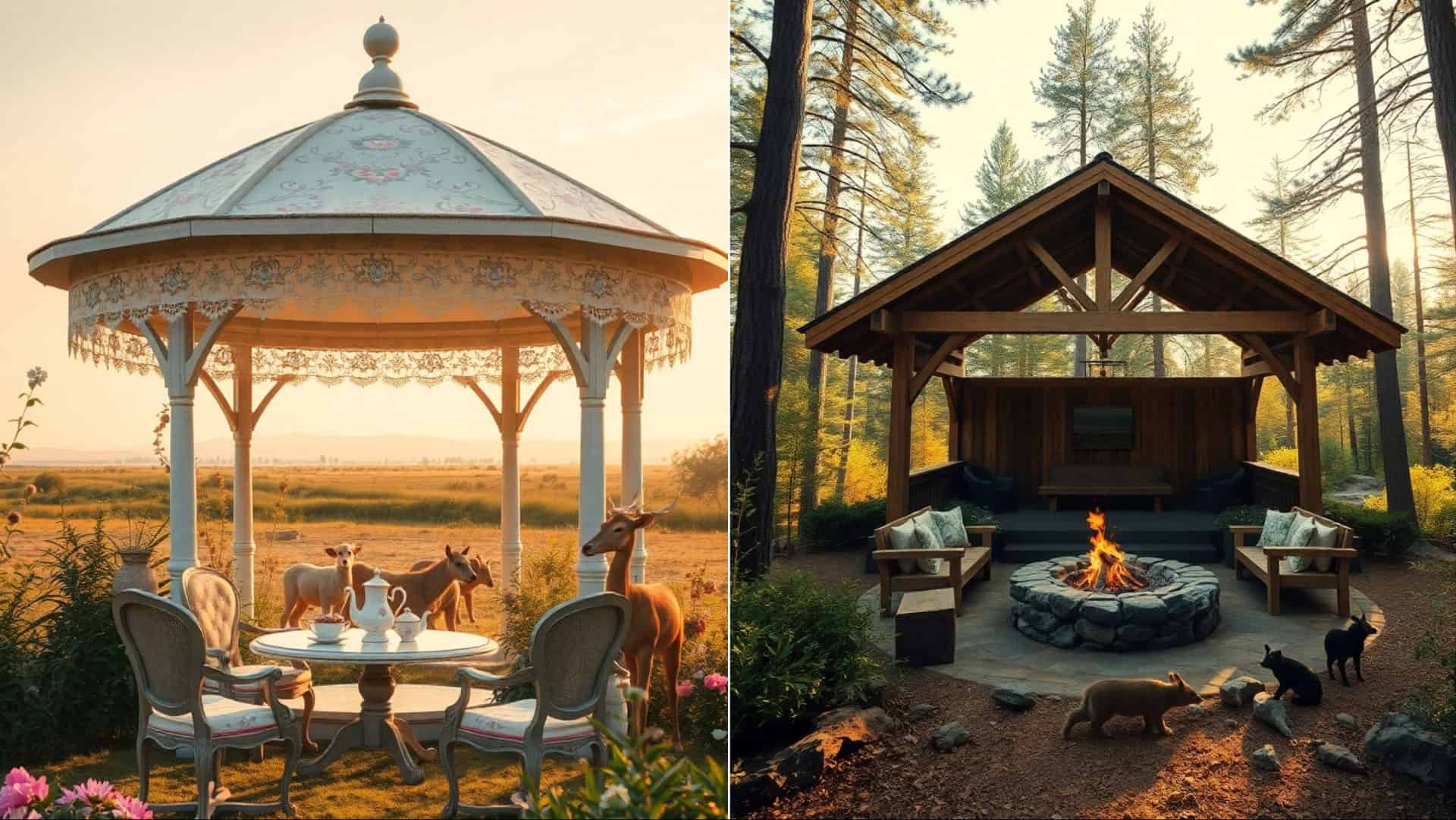 10 Whimsical Pavilions that Bring Wonderland Vibes to Your Garden