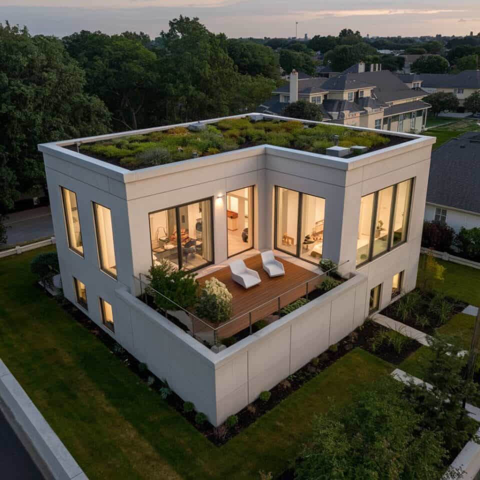 Picture of Make A Roof Revolution: 10 Green Roof Ideas For Nature Overflow – DecoFond
