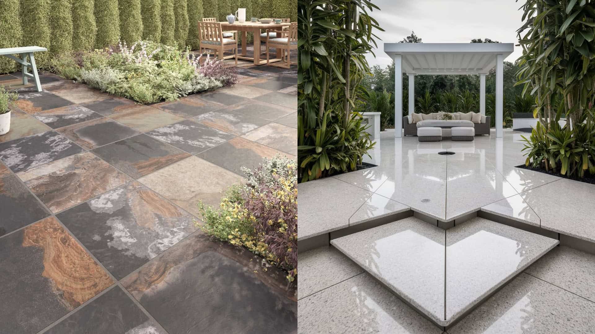 Pave The Way, Build A Style: 12 Stylish Outdoor Tile Ideas