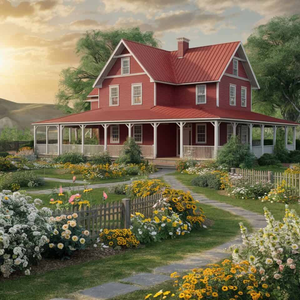 The Shades Of Passion: 10 Red Houses That Stand Out – DecoFond