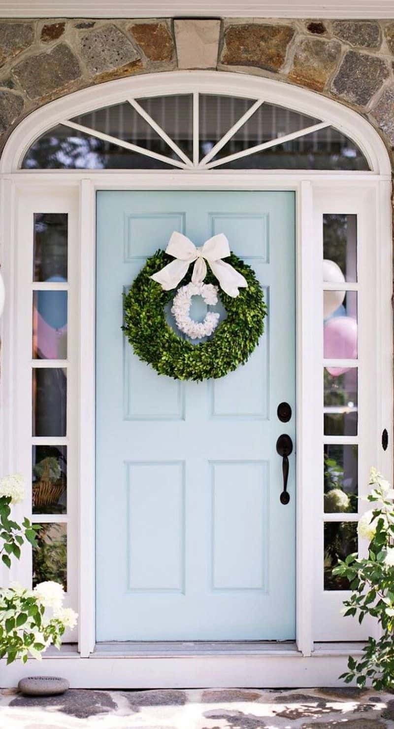 A Wreath on the Door