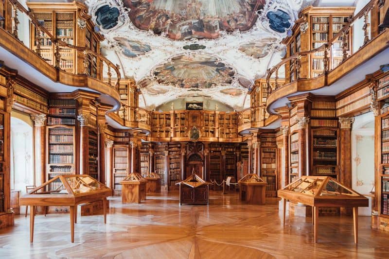 Abbey Library of St. Gall in St. Gallen, Switzerland