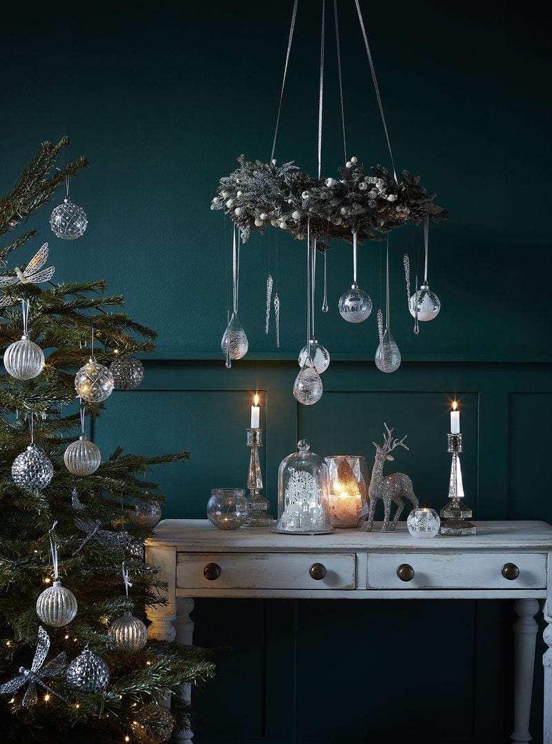 Baubles as Chandeliers