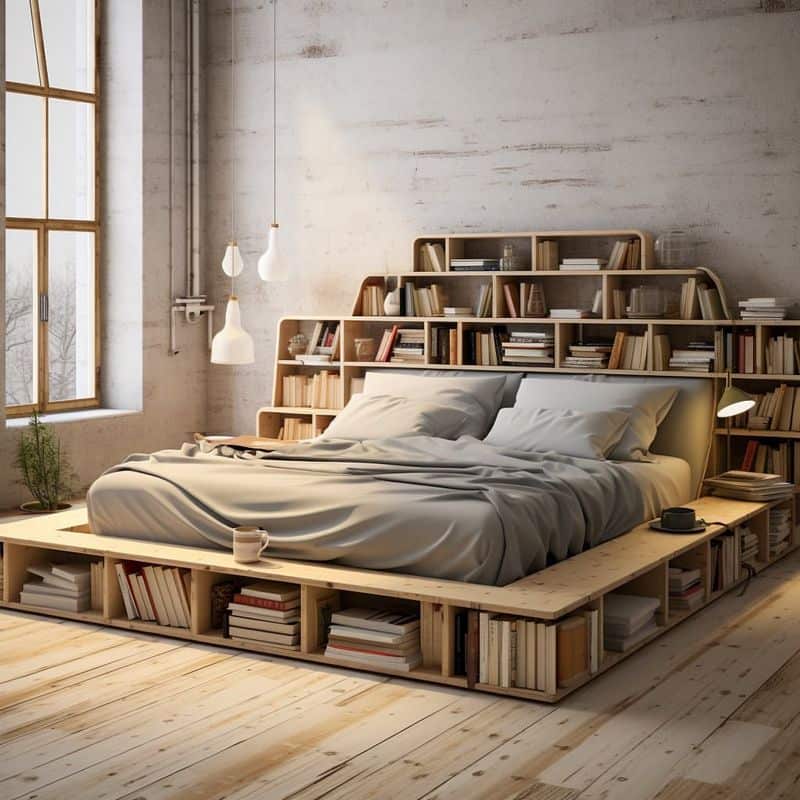 Bookcase Bed