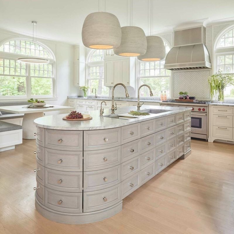 Bulky Kitchen Islands