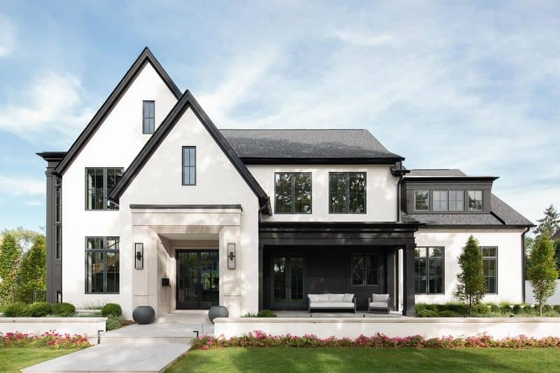 Contemporary Tudor Retreat