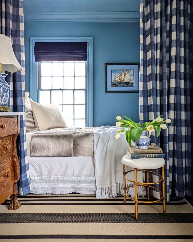 Cozy Blue Bedroom