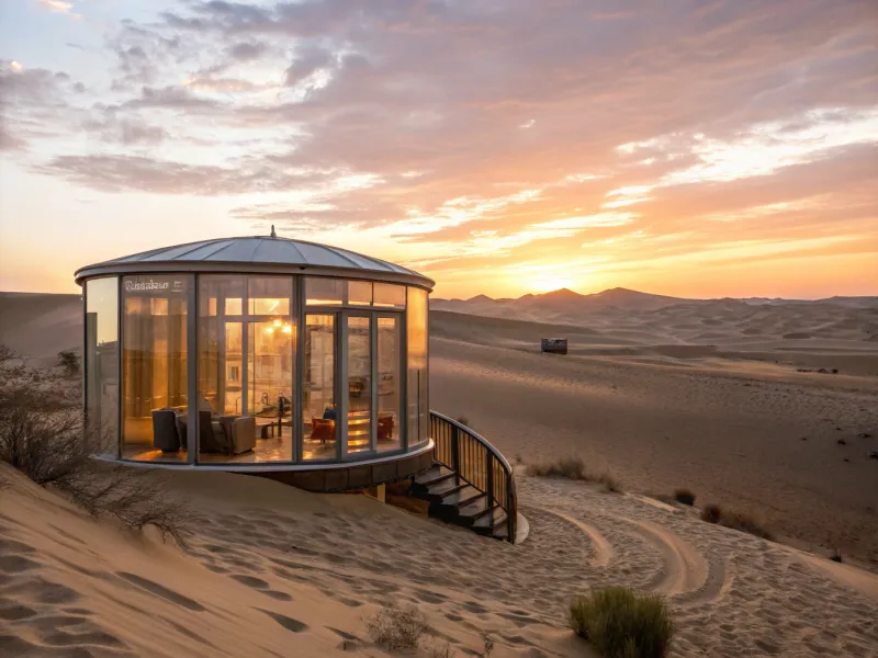 Desert Mirage Glass Haven