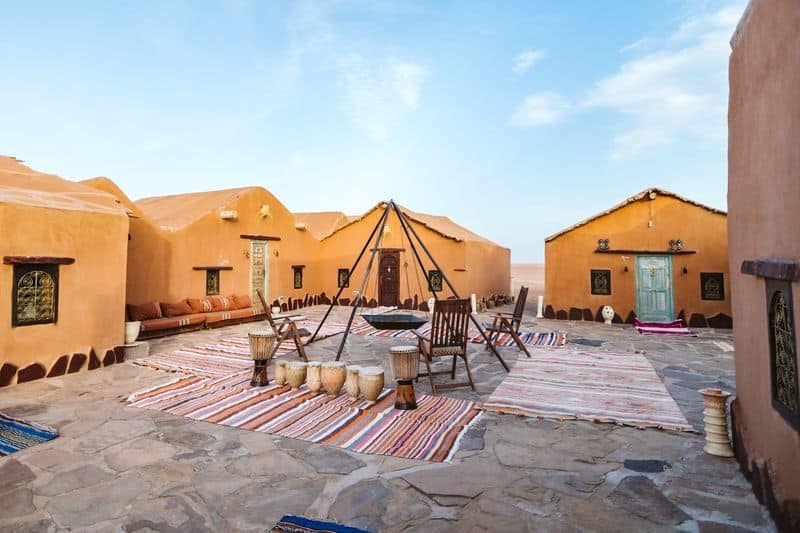 Earthen Courtyard Home in Morocco